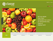Tablet Screenshot of frutasclasse.com